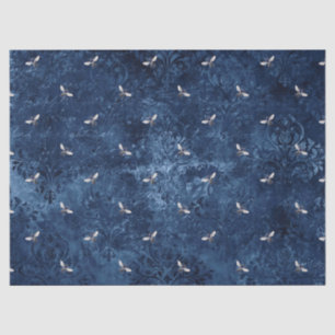De Blue Bee Serie Design 7 Tissuepapier