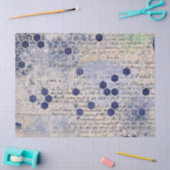 De Blue Bee Series Design 18 Tissuepapier (Craft)