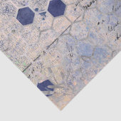 De Blue Bee Series Design 18 Tissuepapier (Detail)