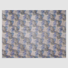 De Blue Bee Series Design 3 Tissuepapier