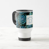 De Blue Couch Travel Mug - Succulten Reisbeker (Voorkant links)
