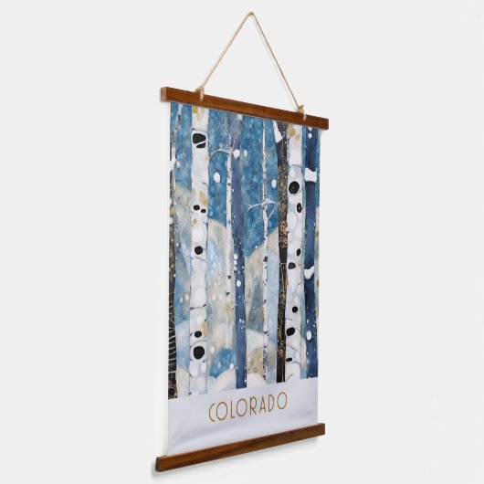 De Blue Mountain Natuur Wall Hangend Wandkleed (Gebogen)