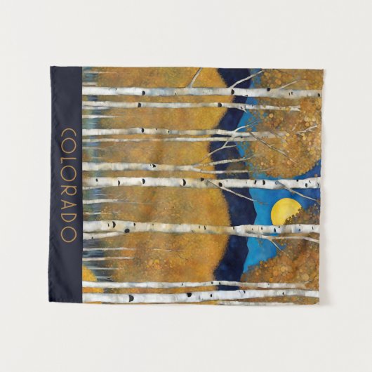 De Blue Mountain Natuur Wall Wandkleed (Voorkant (horizontaal))