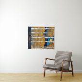 De Blue Mountain Natuur Wall Wandkleed (In Situ (horizontaal))