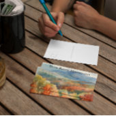 De Blue Ridge Mountains, aanpasbaar Briefkaart