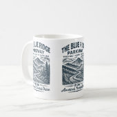 De Blue Ridge Parkway Koffiemok (Voorkant links)