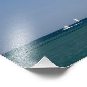 De Blue Water Bridge is een twin-span brug 2 Foto Afdruk (Hoek)