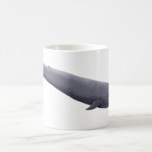 De Blue Whale Illustration Whale Lover Gift Koffiemok (Center)