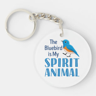 De Bluebird is mijn Spirit Animal Sleutelhanger