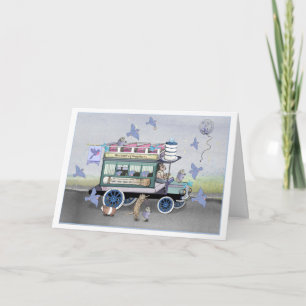 De Bluebird of Happiness Omnibus Kaart