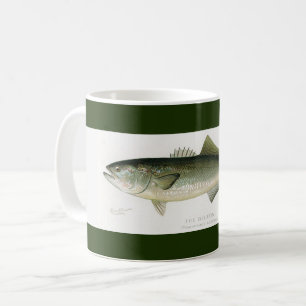De Bluefish Visser Stripe Mok