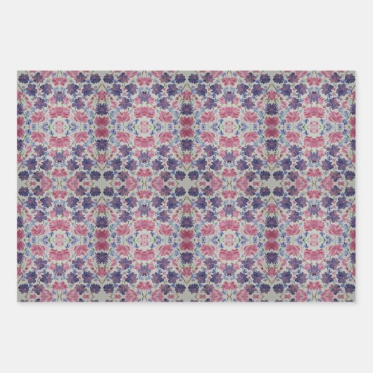 De Blues, Bloemen Assortiment Wrapping Paper (Voorkant 2)