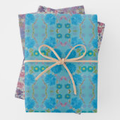 De Blues, Bloemen Assortiment Wrapping Paper (In situ)