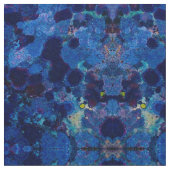 De Blues Fabric Stof (Close Up)