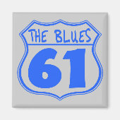 De Blues Highway 61 Magneet (Voorkant)