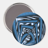 De Blues.... Magneet (Voorkant / Achterkant)