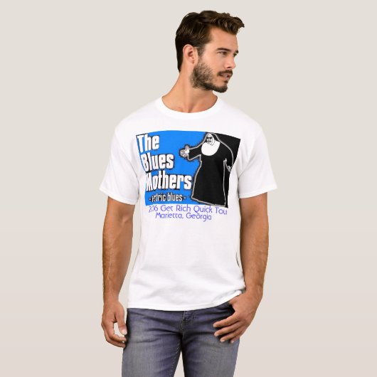 De Blues Mothers T-shirt (Voorkant volledig)