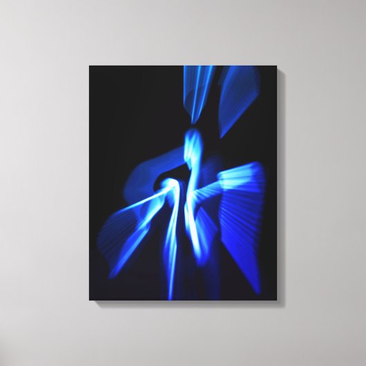 De blues van het leven canvas afdruk (Voorkant)