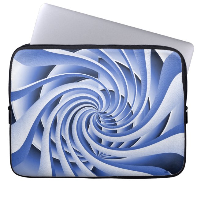 De Blues van morgen.. Laptop Sleeve (Voorkant)
