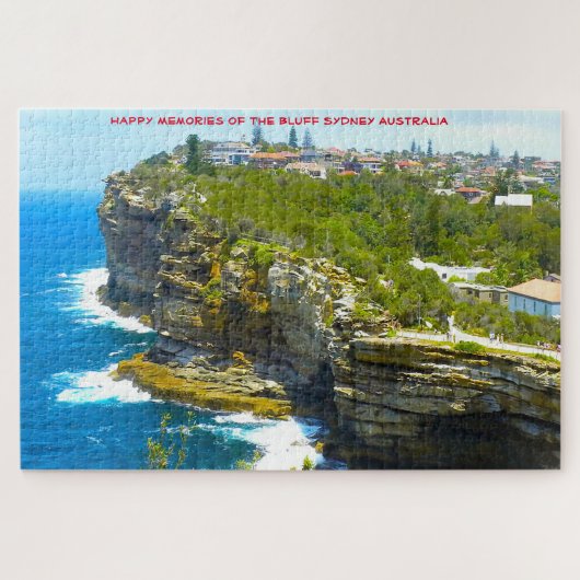 De Bluff Sydney Australia Jigzaag Puzzle Legpuzzel (Horizontaal)