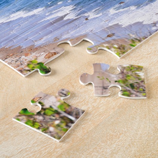 De Bluffs in het Shadmoor State Park Legpuzzel (Zijkant)