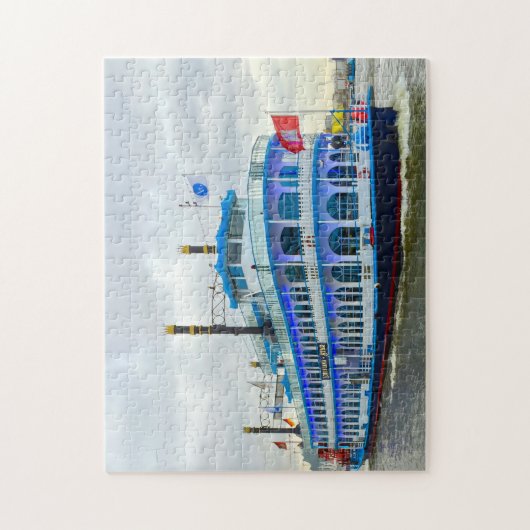 De Boat Hamburg Duitsland Legpuzzel (Verticaal)