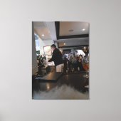 De Boat House Bar Canvas Afdruk (Voorkant)