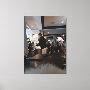 De Boat House Bar Canvas Afdruk