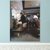 De Boat House Bar Canvas Afdruk (Insitu (Houten vloer))