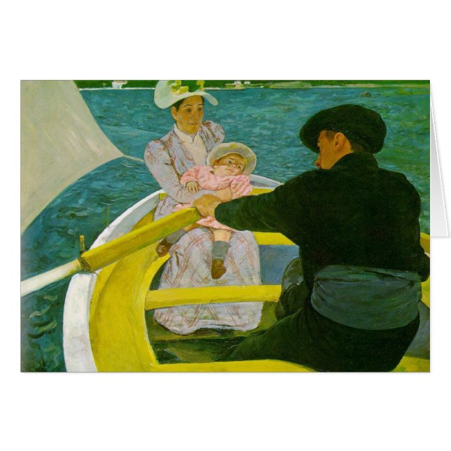 De Boating Party, Mary Cassatt (Voorkant Horizontaal)