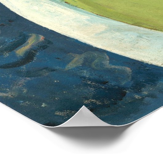 De Boating Party - Mary Cassatt Fine Art Poster (Hoek)