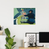 De Boating Party - Mary Cassatt Fine Art Poster (Thuiskantoor)