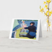 De Boating Party, Mary Cassatt Kaart (Gele Bloem)