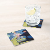 De Boating Party, Mary Cassatt Kartonnen Onderzetters (Insitu)