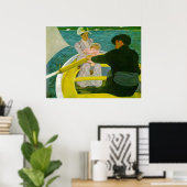 De Boating Party, Mary Cassatt Poster (Thuiskantoor)