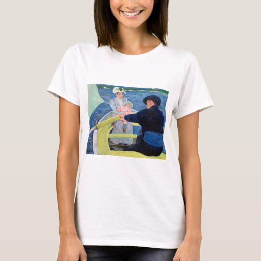 De Boating Party, Mary Cassatt T-shirt (Voorkant)