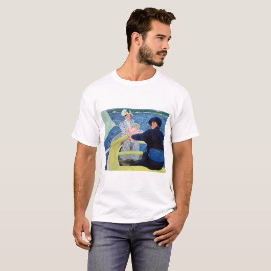 De Boating Party, Mary Cassatt T-shirt (Voorkant volledig)