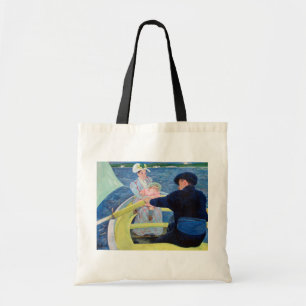 De Boating Party, Mary Cassatt Tote Bag