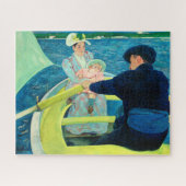 De Boating Party van Mary Cassatt Legpuzzel (Horizontaal)