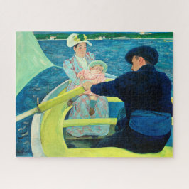 De Boating Party van Mary Cassatt Legpuzzel