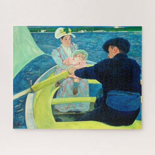 De Boating Party van Mary Cassatt Legpuzzel (Horizontaal)