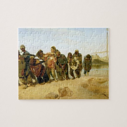 De Boatmen op de Volga, 1870-73 Legpuzzel (Horizontaal)