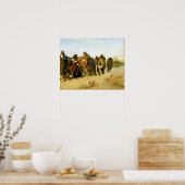 De Boatmen op de Volga, 1870-73 Poster (Keuken)