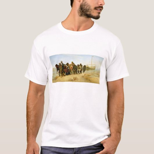 De Boatmen op de Volga, 1870-73 T-shirt (Voorkant)