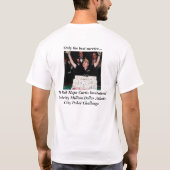 De "Bob Hope Curtis"-uitnodiging T-shirt (Achterkant)