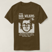 De Bob Wilkins Show Horror Host Creature feature T-shirt (Design voorkant)