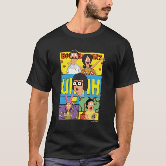 De Bobâ€™S Burgers-film Bob Linda Tina Louise Ge T-shirt (Voorkant)