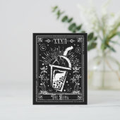 De Boba Tea Tarot Kaart (Staand voorkant)