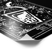 De Boba Tea Tarot Kaart Foto Afdruk (Hoek)