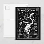 De Boba Thee Tarotkaart Briefkaart (Voorkant / Achterkant)